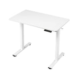 Artiss Standing Desk Electric Adjustable Ergonomic Office Table 100cm White HASD-ET156E-100-WH