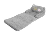 Kids Sofa for Baby Toddler Cute Cartoon Cat Convertible Armrest Chair Fold Out Couch Bed for Napping V1294-YM0901-3116230017312