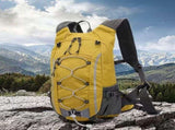 Small Hiking Backpack Lightweight Waterproof Daypack for Camping Cycling Fitness Outdoor Sports V1107-LIGHTWEIGHT HIKING BACKPACK-YELLOW