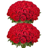 VEVOR 60 Pcs Red Roses Artificial Flowers Realistic Bouquet for Xmas Home Decor V952-RZMGHSHS60PCJZU97001V0