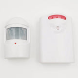 Driveway Alarm Wireless Outside Motion Sensor Alarm with Receiver Weatherproof Infrared Sensor, V1192-AZ-W-28017