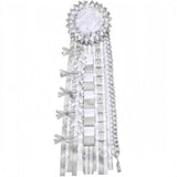 Homecoming Mum 36 Inch Braided Ribbon, Classic Back to School Accessory for Homecoming Week Football V1370-AZ4-15691