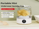 Blue Portable Mini Washing Machine - Rechargeable USB-C Electric Washer for Travel, Delicates & V888-ELOSUNG27601