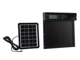 Automatic Chicken Coop Door Solar Powered IP45 Waterproof Aluminum Alloy Auto Chicken Door with V1294-YM0901-3111240197611