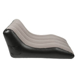 Inflatable Sofa Chair PVC Flocked Inflatable Chair Blow Up Couch for Living Rooms Camping Trips V1294-YM0901-3116250000612
