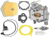 (Special Offers!) Kit for Husqvarna 50 51 55 61 254 257 261 262 Chainsaw Walbro Wt170 V1237-ZY-203-2054