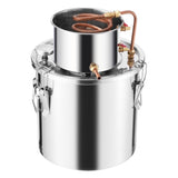 Moonshine Still 5 Gal Water Alcohol Distiller Brewing Kit Stainless Steel V952-DLNTZLQYS5JLJKUQUV3