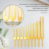 Tuning Forks Set 9Pcs 174/285/396/417/528/639/741/852/963Hz Tuning Fork, Sound Tool Set for V1370-AZ4-07542