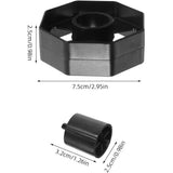 10 Sets Tape Dispenser Replacement Parts Plastic Core Wheels for Desktop Dispensers V1192-AZ-W-21390