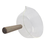 Glass Milk Pot with Wooden Handle V Shaped Spout Noodles Saucepan Home Kitchen Cookware V1294-YM0714-3118210298912