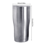 Safe Water Bottle with Discreet Storage Vacuum Insulated Tumbler with Concealed V1369-AZ3-W-13716