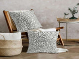 Lime Green White Leopard Print Pillow Covers 18x18 Inch Set of 2 Cheetah Animal Spots Decorative V1189-WXFWAL-20260319-01439