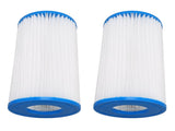 2Pcs Pool Filter Cartridge Filter Element Replacement for Hot Tubs Spas Children's Swimming Pools V1294-YM0523-3111220072211