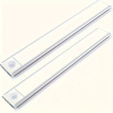 Motion Sensor Night Light LED Night Light Bar Home Lighting Garden Lighting - Silver - Size 60CM V1106-124-85187-SLR-60CM