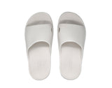 Archline Rebound Orthotic Slides Flip Flop Thongs Slip On Arch Support - White - Euro 38 V563-AHS00101-38