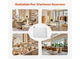 Reception Desk, 1180 x 500 x 1115 mm Rectangular Front Table, Office Reception Desk, Retail V952-YBQTJXWCTBDCYNOVBV0