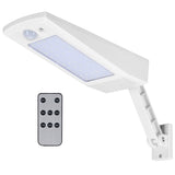 LED Solar Light Induction Wall Lamp White Shell White Light Courtyard Outdoor Lighting Supplies V1294-YM0721-3119210013111