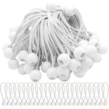 50 elastic rubber straps with balls for marquees, tents, banners, tarpaulins V1237-ZY-203-2842