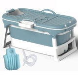 Folding Portable Bathtub Freestanding Spa , Large 148 cm V178-36991