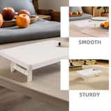 2-Pack White Plastic Sewing Machine Extension Tables with Large Expanded Workspace for Sewing and V1370-AZ4-14183