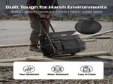 Rolling Tool Bag, 110 lbs Load Capacity, 25 Pockets Heavy Duty Roller Tool Bag on Wheels, Adjustable V952-GLGJD15YC600Y4UPW001V0