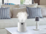 Portable Cool Mist Humidifier 2 Liter Capacity Rechargeable Battery Powered 2 Misting Modes Led V1258-DP02-C-937