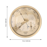 3-in-1 Weather Station with Barometer, Thermometer, and Hygrometer for Accurate Indoor and Outdoor V1366-AZ2-W-11791
