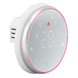 Smart Home Thermostat Wireless Smart WiFi Voice APP Controlled Thermostat with Round Base for Water V1294-YM0901-3114230117012