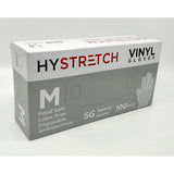 1000x Clear Disposable Vinyl Gloves Powder Free Latex Free Bulk - 1 Box - M V563-HY2404-1BOX-M