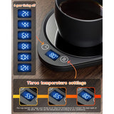 Coffee Mug Warmer With 3 Temperature Settings Electric Beverage Warmer Auto Shut-Off, Coffee, Tea V1188-MS-227-0831