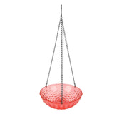 Solar Bird Bath Fountain Sturdy Plastics Hanging Bird Bath Bubbler Fountain Bird Feeder for Outdoor V1294-YM0901-3111240307512