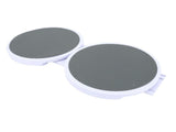 2 Serving Trays and 2 Straight Tracks Reusable Tabletop Rotating Food Turntable Extension V1294-YM0901-3118240252011