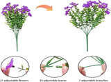 7 Heads 35 Mesh Eucalyptus Violet Deep Purple 21 Bunches V1221-7-HEADS-35-MESH-EUCALYPTUS-VIOLET-DEEP-PURPLE-21-BUNCHES