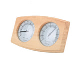 2 in 1 Sauna Room Wooden Thermometer Hygrometer Steam Temperature Humidity Meter V1263-JX-1118