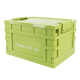 Storage Bin with Lid 20L Stackable Storage Container with Wheels Folding Storage Box Closet V1294-YM0901-3117250065812