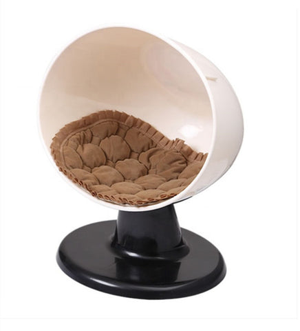 YES4PETS Medium Pet Cat Cave House Nest Puppy Cave Pet Chair Bed Beige V278-BP223-BEIGE