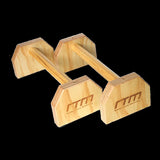 Wooden Parallette Bars Push Up & Dip Workouts V63-822501