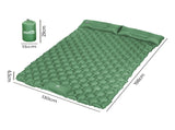Mountview Sleeping Pad Inflatable Camping Double UA1665-D-GN_NZ