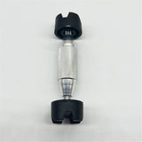 Luthier Tool Metal Brace Repair Jack Sound Beam Support 8.5CM-10.5CM Silver 2Pcs Luthier V1192-AZ-W-0601
