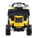 Rigo Kids Electric Ride On Car Bulldozer Digger Loader Remote 6V Yellow RCAR-BULLDOZER-YL