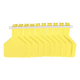 100Pcs Plastic Integrated Ear Tag Kit Livestock Farm Ear Label Tag for Cow Cattle Identification V1294-YM0714-3111210361711