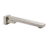 Brushed Nickel Square Stainless Steel Swivel Spout Bathtub Bubble Faucet Outlet V1233-SP604BN