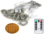 3x3 m 300LED Curtain String Light USB Remote Control Lamp Christmas Wedding Party Decoration V1294-YM0901-3119200126111