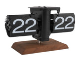 Retro Digital Flip Down Clock Mechanical Battery Powered Flip Desk Clock for Home Office Decor 24 V1294-YM0901-3115250023712