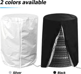 Tire Storage Cover, Universal Tire Cover for 4 Tires, Car Spare Tire Tire Storage Bag Case V1188-TR101-16598-1