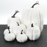 7PCS Simulation Pumpkin Model Artificial Pumpkin Decoration Home Table Decor for Thanksgiving and V1294-YM0717-10122797