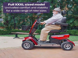 Equipmed ProRider Ultra Large-sized, High Power, Strong Climber, Varied Terrain, 200kg Capacity V219-HMBMSCEQ9RDA