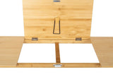 Folding Laptop Bed Table Portable Rectangular Desk for Bedroom & Home Workstation V63-954381