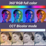 12 Effects Rgb Pocket Fill Light With 0.96 Tft Screen For M1Se Photography V562-9566200AYS