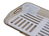 Dish Drying Rack Multifunctional PP Space Saving Clean Hygienic Dish Drainer for Kitchen Sink V1294-YM0901-3118230289011